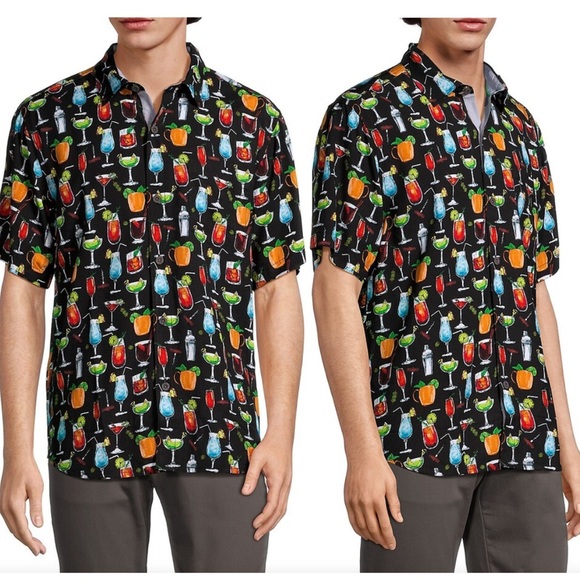 NWT Tommy Bahama Veracruz Cay All Nighter Camp Shirt - Picture 2 of 7